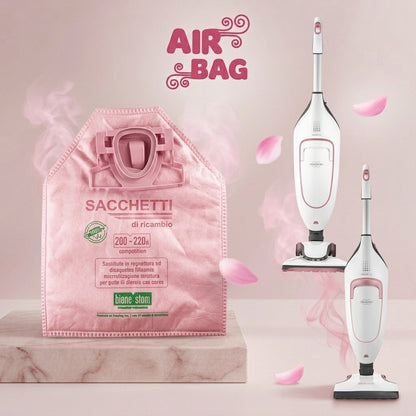 6 Sacchetti per Folletto VK 140 VK 150 Rosa Profumati Con Profumazione Aggiuntiva