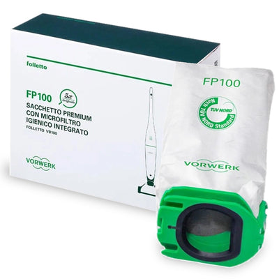 SACCHETTI ORIGINALI FOLLETTO VORWERK VB100 5 PZ