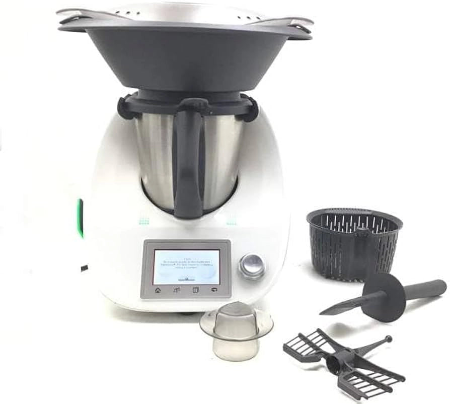 Bimby TM 5 Ricondizionato con Garanzia 12 mesi, versatile robot da cucina con accessori per cottura e miscelazione.