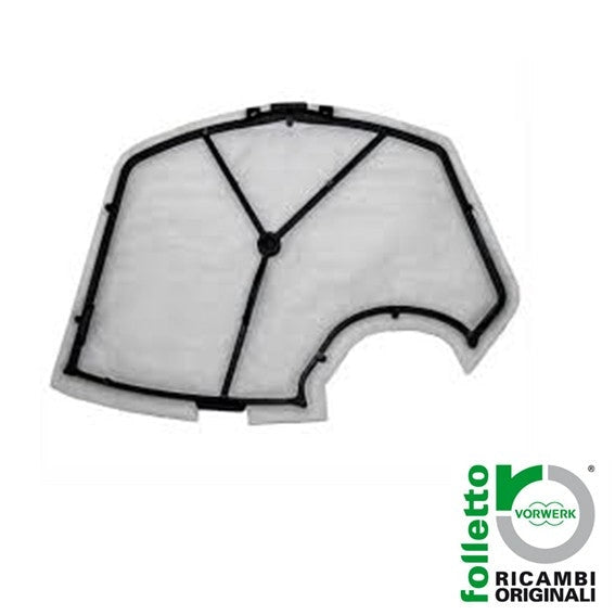 GRIGLIA FILTRO PER KOBOLD VK140 FOLLETTO, ricambio originale, ideale per aspirapolvere, design robusto e compatibile.