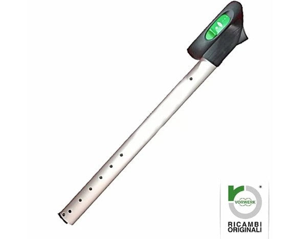 BASTONE COMPLETO PER FOLLETTO VK150 ORIGINALE, robust white handle, ergonomic grip, high-quality Vorwerk accessory.