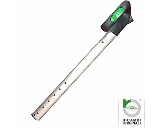 BASTONE COMPLETO PER FOLLETTO VK150 ORIGINALE, robust white handle, ergonomic grip, high-quality Vorwerk accessory.
