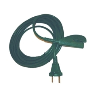 CAVO ALIMENTAZIONE COMPATIBILE PER FOLLETTO VK135 -VK136 DA 10MT verde, resistente e ideale per aspirapolvere.
