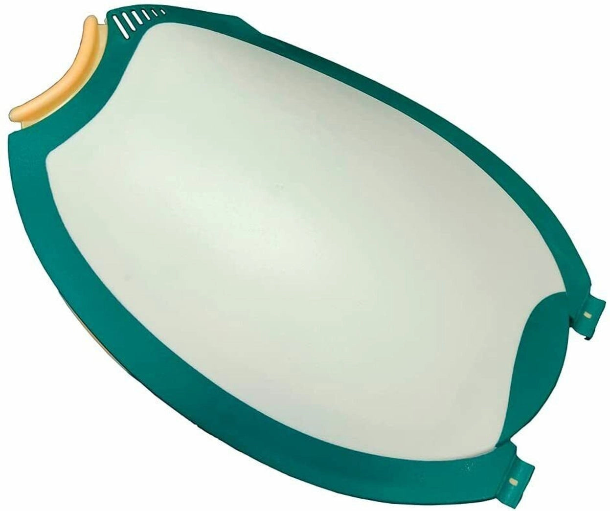 SPORTELLO UNITA' FILTRO PER FOLLETTO VK140 COMPATIBILE, durable green and white filter housing for vacuum cleaner model VK...