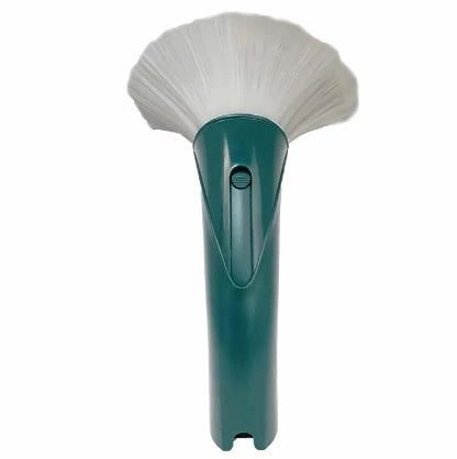 Girasole Per Folletto Vorwerk VK135 VK140 spazzola verde con setole bianche per pulizia efficace e versatile.