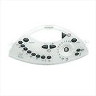 MASCHERINA FRONTALE TM31 ORIGINALE VORWERK, sleek white control panel with buttons for Bimby kitchen appliance replacement.
