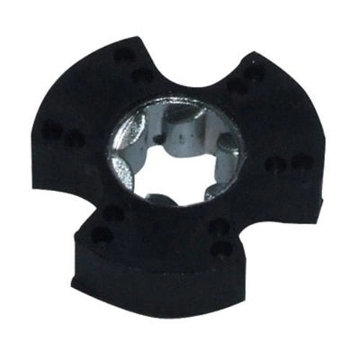 GIUNTO MOTORE ADATTABILE BIMBY VORWERK TM21, durable black motor coupling for efficient blending in TM21 models.