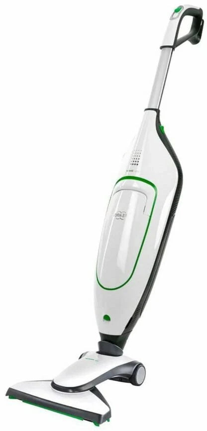 Folletto Vorwerk VK 200 ricondizionato, aspirapolvere verticale elegante con garanzia 12 mesi e consumabili in omaggio.